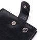 Надежный мужской бумажник из натуральной гладкой кожи ST Leather 19408 Черный 19408 фото 5
