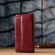 Жіночий гаманець з кишенею для телефону з натуральної шкіри ST Leather 23069 Бордовий 23069 фото 12