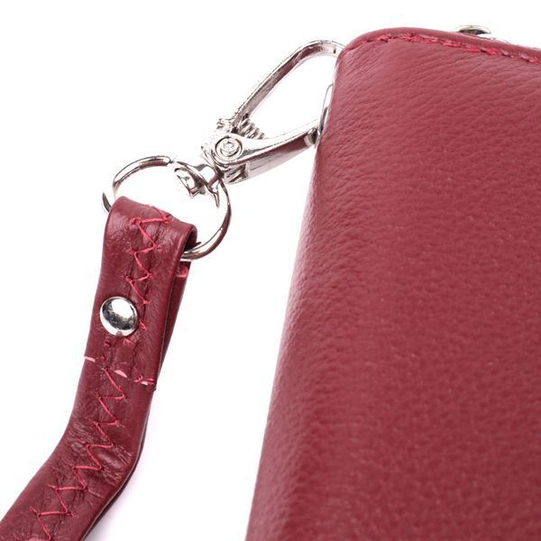 Кошелек-клатч для женщин на одно отделение из натуральной кожи ST Leather 22560 Бордовый 22560 фото