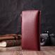 Вертикальний жіночий гаманець-клатч із натуральної шкіри ST Leather 22535 Бордовий 22535 фото 10