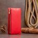 Вертикальний гаманець на кнопці жіночий ST Leather 19202 Червоний 19202 фото 9