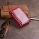 Горизонтальное портмоне из кожи женское на магните ST Leather 19333 Бордовое 19333 фото 9