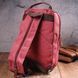 Оригинальный рюкзак из текстиля 21256 Vintage Малиновый 21256 фото 10