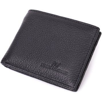 Якісний затиск із натуральної шкіри ST Leather 22472 Чорний 22472 фото