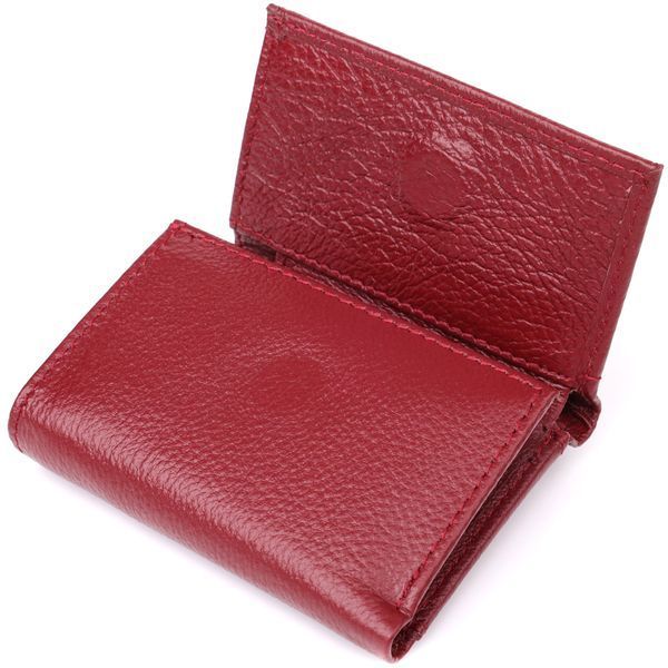 Мініатюрний жіночий гаманець із натуральної шкіри ST Leather 23082 Бордовий 23082 фото