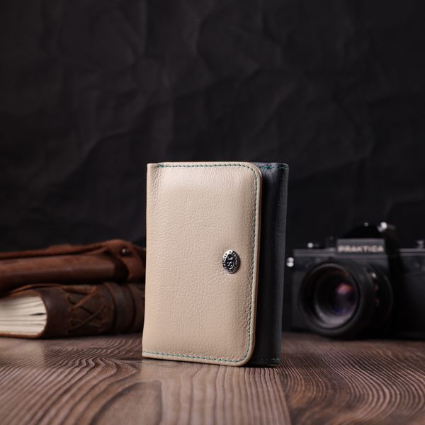 Стильный кошелек для девушек из натуральной кожи ST Leather 22495 Разноцветный 22495 фото