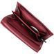 Шкіряний жіночий гаманець у три додавання ST Leather 22489 Бордовий 22489 фото 7