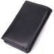 Кожаный женский кошелек в три сложения ST Leather 22488 Черный 22488 фото 2