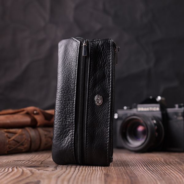 Универсальная ключница из натуральной кожи ST Leather 22511 Черный 22511 фото