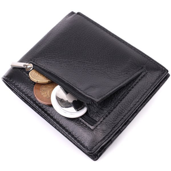 Мужское кожаное портмоне из зажимом ST Leather 22485 Черный 22485 фото