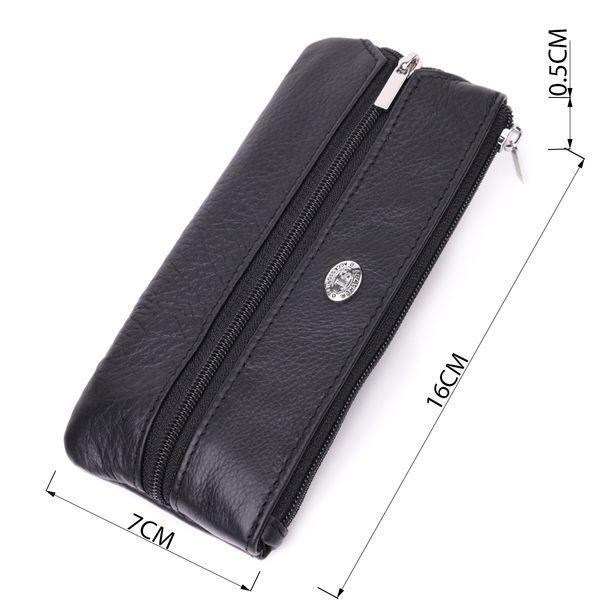 Универсальная ключница из натуральной кожи ST Leather 22511 Черный 22511 фото