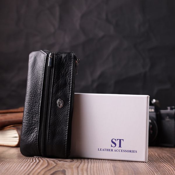 Универсальная ключница из натуральной кожи ST Leather 22511 Черный 22511 фото