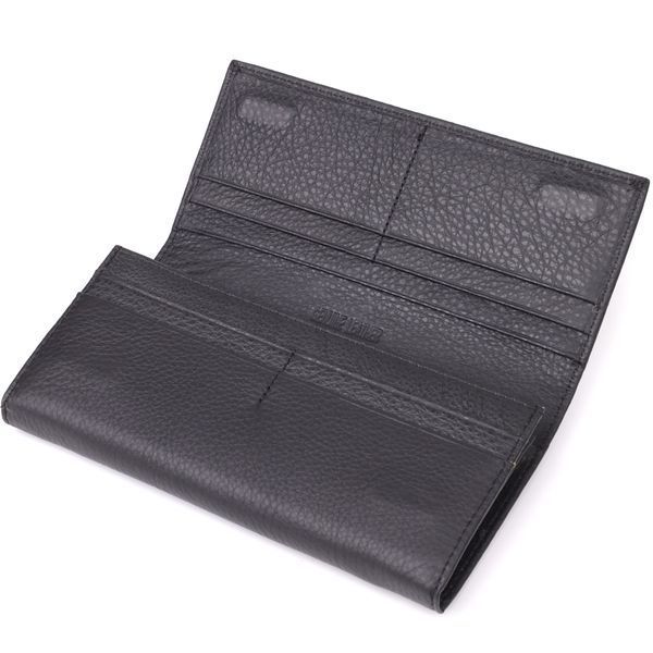 Місткий гаманець для жінок із натуральної шкіри ST Leather 23097 Чорний 23097 фото