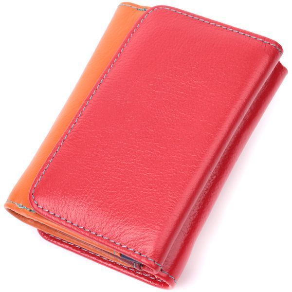 Яскравий гаманець для дівчат із натуральної шкіри ST Leather 22498 Різнокольоровий 22498 фото