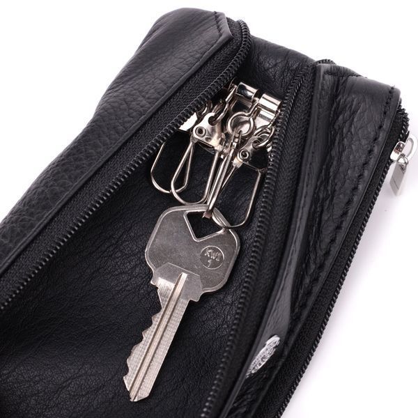 Универсальная ключница из натуральной кожи ST Leather 22511 Черный 22511 фото