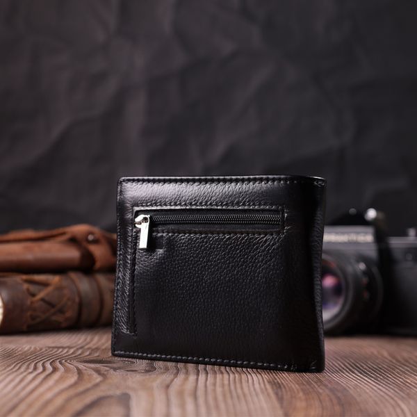 Мужское кожаное портмоне из зажимом ST Leather 22485 Черный 22485 фото