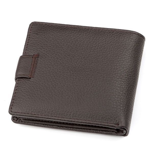 Мужской кошелек ST Leather 18347 (ST153) функциональный Коричневый 18347 фото