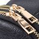 Невелика жіноча сумка через плече на два відділення з екошкіри Vintage 22784 Чорний 22784 фото 7