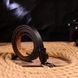 Тонкий женский ремень из натуральной кожи Grande Pelle 21438 Коричневый 21438 фото 8