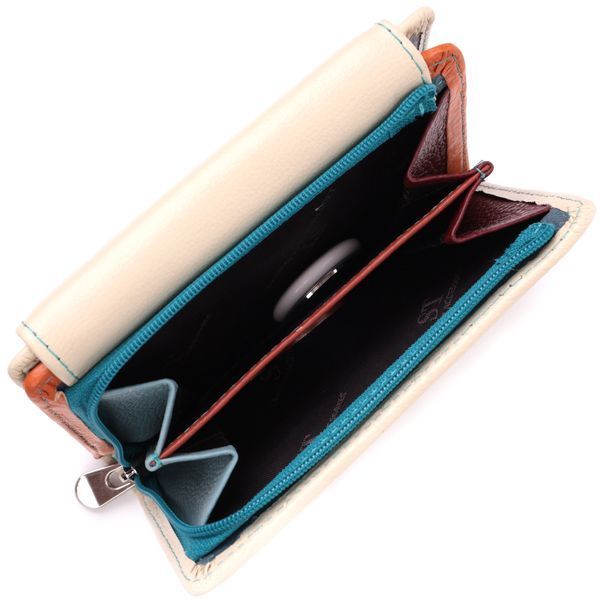 Вместительный кошелек для женщин из натуральной кожи ST Leather 22500 Белый 22500 фото