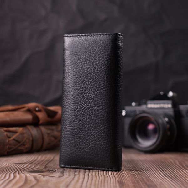 Велика ключниця з функцією гаманця з натуральної шкіри ST Leather 22492 Чорний 22492 фото