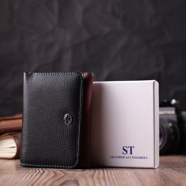 Зручний гаманець для дівчат із натуральної шкіри ST Leather 22497 Різнокольоровий 22497 фото