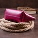 Жіноча косметичка зі шкіри Amelin GRANDE PELLE 11301 Фуксія 11301 фото 10