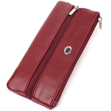 Вместительная ключница из натуральной кожи ST Leather 22508 Бордовый 22508 фото