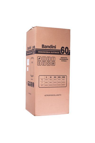 Електричний водонагрівач Bandini Water Heaters SE 60 SLIM 000004558 фото