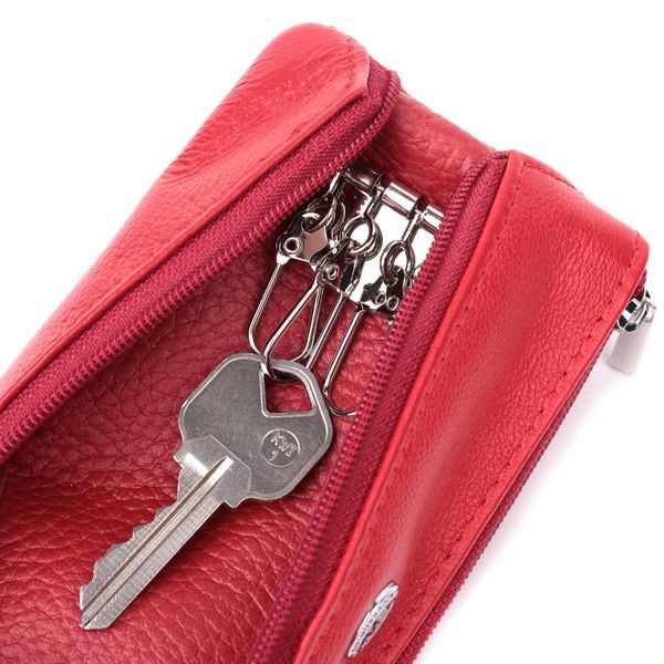 Оригинальная ключница из натуральной кожи ST Leather 22509 Красный 22509 фото