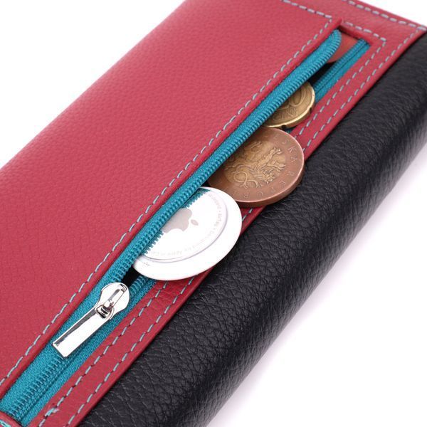 Вместительный кошелек для прекрасных женщин из натуральной кожи ST Leather 22517 Разноцветный 22517 фото