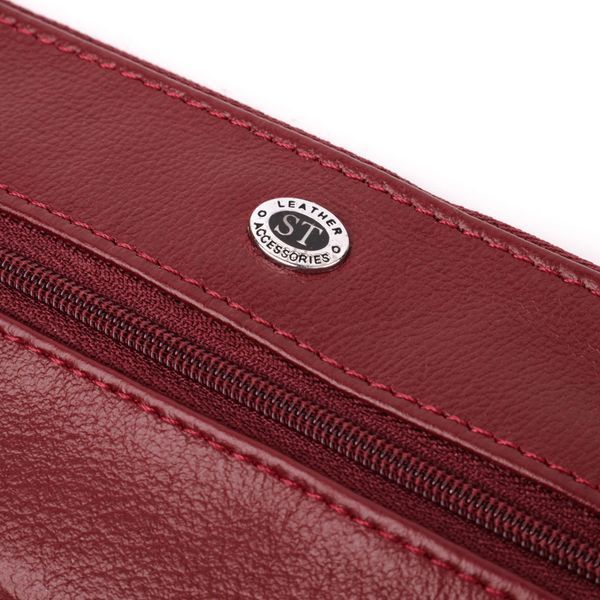 Вместительная ключница из натуральной кожи ST Leather 22508 Бордовый 22508 фото