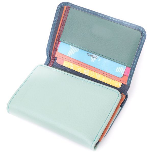Красочный женский кошелек из натуральной кожи ST Leather 22493 Разноцветный 22493 фото