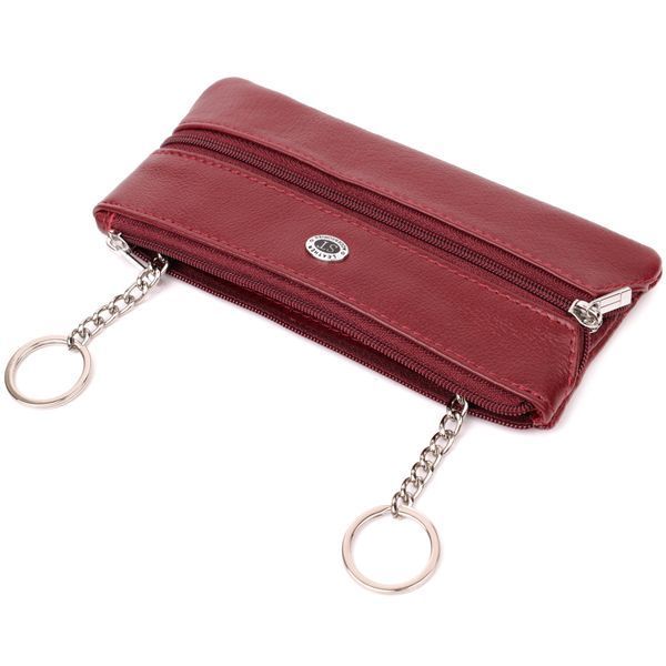 Вместительная ключница из натуральной кожи ST Leather 22508 Бордовый 22508 фото