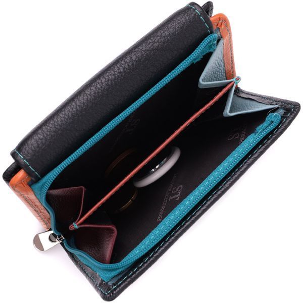Стильний гаманець для жінок із натуральної шкіри ST Leather 22501 Чорний 22501 фото