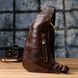 Сумка для мужчин с большим количеством карманов из натуральной кожи Vintage 22956 Коричневый 22956 фото 10