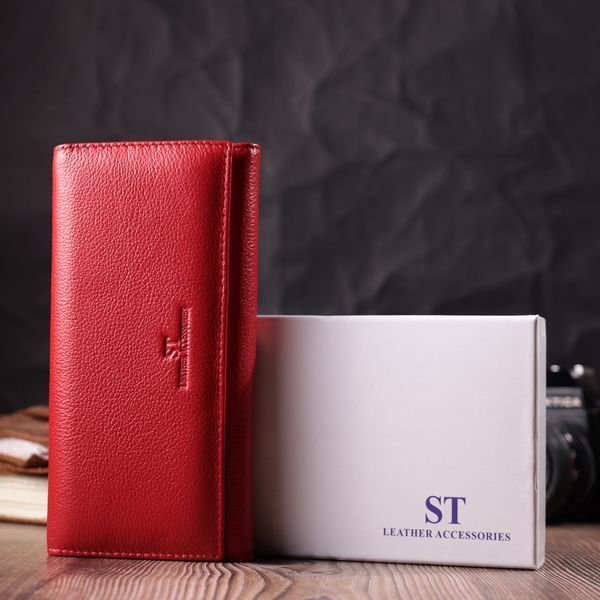 Отменный женский кошелек из натуральной кожи ST Leather 22524 Красный 22524 фото