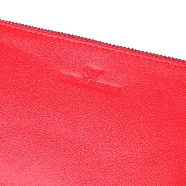 Шкіряний жіночий гаманець на три відділення ST Leather 23109 Червоний 23109 фото