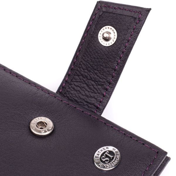 Компактний жіночий гаманець із натуральної шкіри ST Leather 22855 Коричневий 22855 фото
