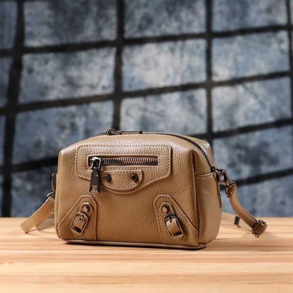 Компактна сумка для жінок з натуральної шкіри Vintage 22924 Бежевий 22924 фото