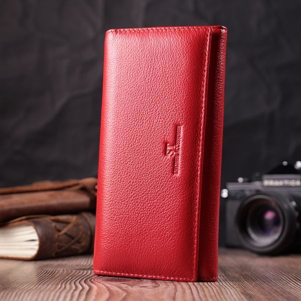 Отменный женский кошелек из натуральной кожи ST Leather 22524 Красный 22524 фото