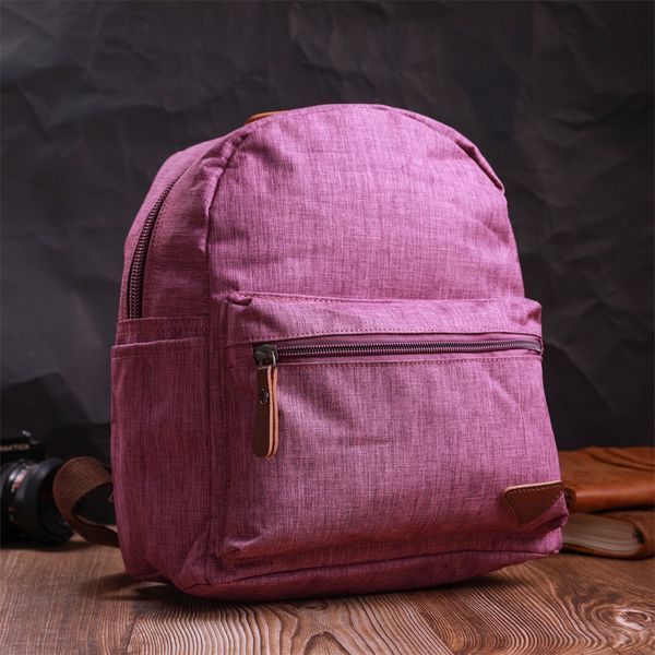 Красочный женский рюкзак из текстиля Vintage 22243 Фиолетовый 22243 фото