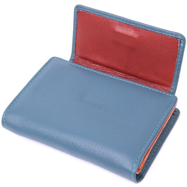 Интересный кошелек для женщин из натуральной кожи ST Leather 22504 Бирюзовый 22504 фото