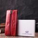 Яркая кожаная ключница на молнии ST Leather 22557 Красный 22557 фото 9