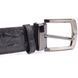 Ремень классика из натуральной кожи крокодила CROCODILE LEATHER 18018 Черный 18018 фото 8