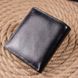 Компактний гаманець для грошей із натуральної гладкої шкіри ST Leather 19418 Чорний 19418 фото 8