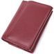 Шкіряний цікавий гаманець для жінок ST Leather 22507 Бордовий 22507 фото 2
