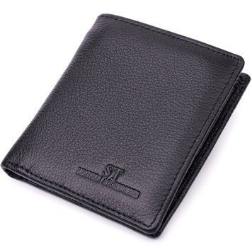 Жіночий гаманець в класичному чорному кольорі ST Leather 19466 Чорний 19466 фото