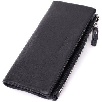Женский кошелек-клатч с двумя молниями из натуральной кожи ST Leather 22527 Черный 22527 фото