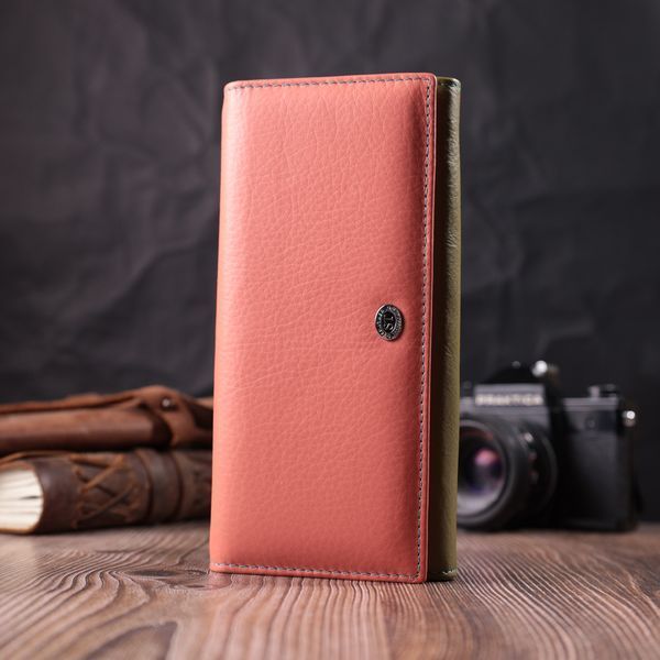 Практичный кошелек для женщин из натуральной кожи ST Leather 22520 Разноцветный 22520 фото